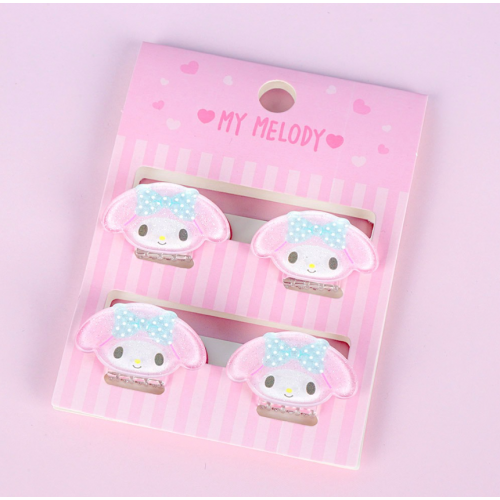 韓國Sanrio小髮夾4隻-My Melody